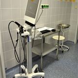 Endo- and stroboscopy set for  otolaryngology