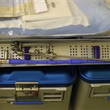 Instrumentarium pro hysteroskopickou operativu vč. kontejnerů